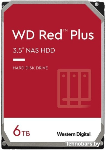 Жесткий диск WD Red Plus 6TB WD60EFPX фото 3