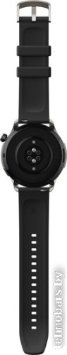 Умные часы Amazfit GTR 4 (серебристый, с черным ремешком из фторэластомера) фото 4