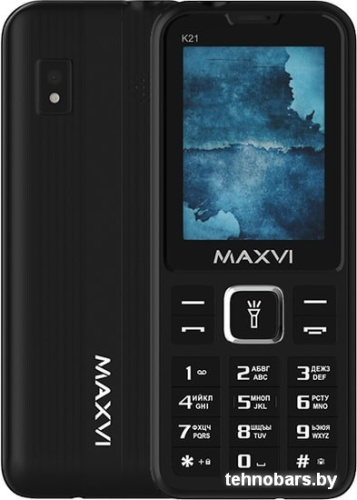 Мобильный телефон Maxvi K21 (черный) фото 3