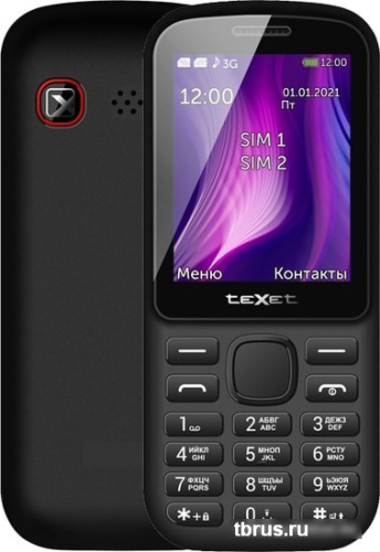 Мобильный телефон TeXet TM-221 (черный) фото 3