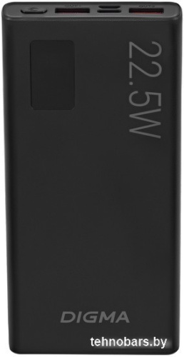 Внешний аккумулятор Digma DGPF10A 10000mAh (черный) фото 3