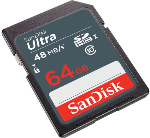 Карта памяти SanDisk Ultra SDXC Class10 64GB [SDSDUNB-064G-GN3IN] фото 4