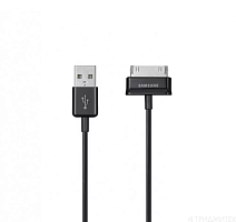 Кабель USB для Samsung 30 pin, черный (оригинал)