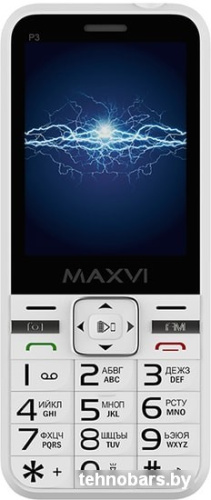 Мобильный телефон Maxvi P3 (белый) фото 4