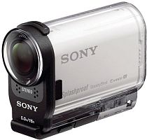 Экшен-камера Sony HDR-AS200V (корпус + водонепроницаемый чехол)