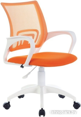 Кресло Brabix Fly MG-396W (белый/оранжевый) фото 3