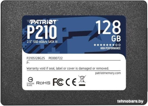 SSD Patriot P210 128GB P210S128G25 фото 3