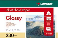 Фотобумага Lomond глянцевая односторонняя A6 230 г/кв.м. 250 листов (0102160)
