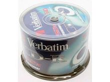 CD-R диск Verbatim 700Mb Verbatim DL Extra Protection 52x CakeBox 50 шт. 043351