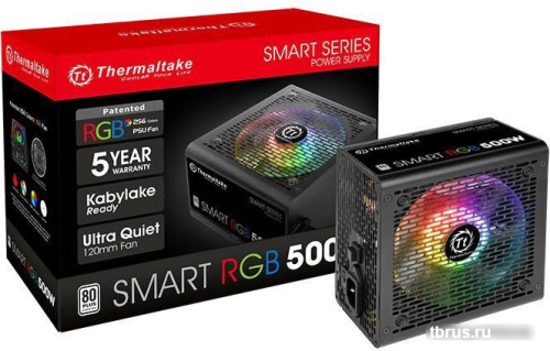 Блок питания Thermaltake Smart RGB 500W SPR-0500NHSAW фото 7