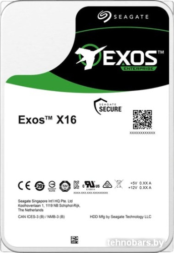 Жесткий диск Seagate Exos X16 10TB ST10000NM001G фото 3