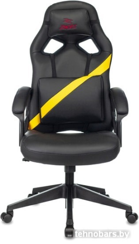 Кресло Бюрократ Zombie Driver (черный/желтый) фото 4