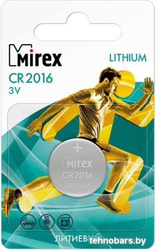 Батарейка Mirex CR2016 литиевая блистер 2 шт 23702-CR2016-E2 фото 3