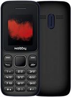 Мобильный телефон Nobby 100 (черный/синий)