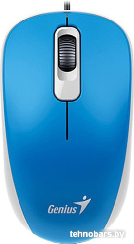 Мышь Genius DX-110 (голубой) фото 3