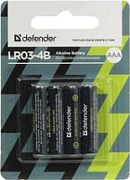 Батарейки Defender AA 4 шт. 56002