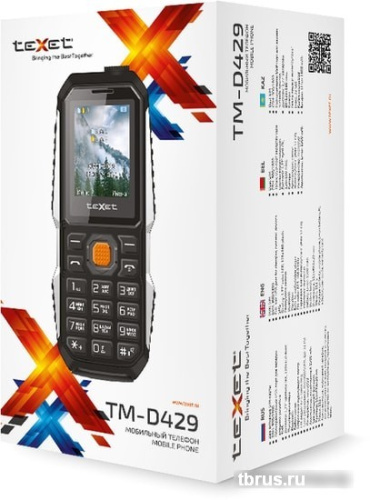 Мобильный телефон TeXet TM-D429 (черный) фото 7