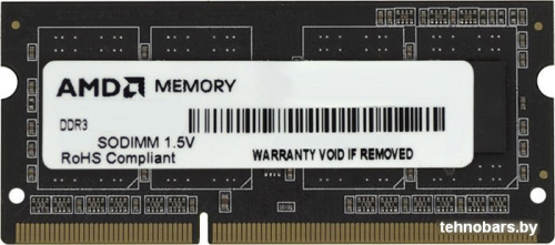 Оперативная память AMD Radeon Entertainment 2GB DDR3 SO-DIMM (R532G1601S1S-UO) фото 3