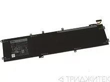 Аккумулятор (акб, батарея) 4GVGH для ноутбукa Dell XPS 15 9550 9560 Precision 5510 11.1 В, 7600 мАч