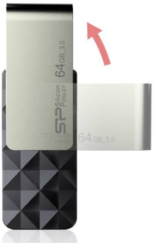 USB Flash Silicon-Power Blaze B30 64GB (SP064GBUF3B30V1K) фото 5