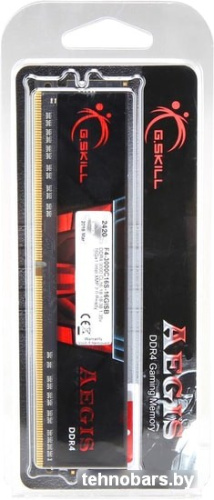 Оперативная память G.Skill Aegis 16GB DDR4 PC4-24000 F4-3000C16S-16GISB фото 5