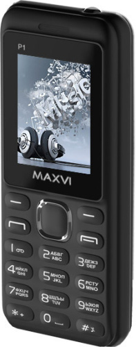 Мобильный телефон Maxvi P1 Black фото 3