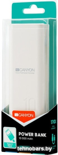 Портативное зарядное устройство Canyon CNE-CPB010W фото 5