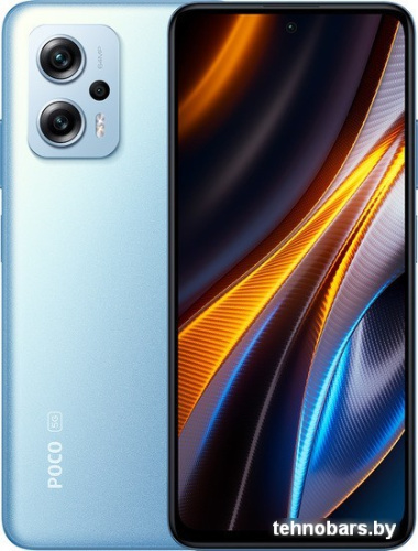 Смартфон POCO X4 GT 8GB/128GB международная версия (синий) фото 3