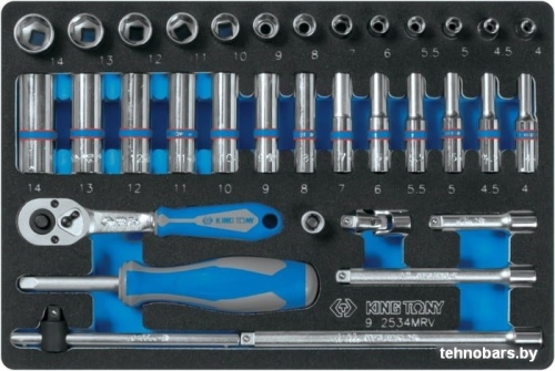 Универсальный набор инструментов King Tony 934-188AMG (188 предметов) фото 5