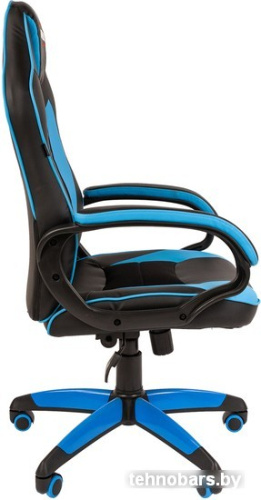 Кресло Brabix GM-162 (черный/голубой) фото 5