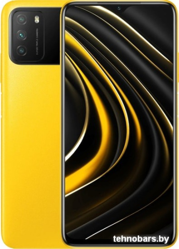 Смартфон POCO M3 4GB/128GB международная версия (желтый) фото 3