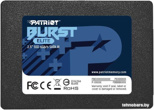 SSD Patriot Burst Elite 120GB PBE120GS25SSDR фото 4