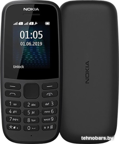Мобильный телефон Nokia 105 (2019) (черный) фото 3