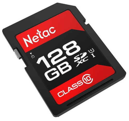 Карта памяти Netac SDXC 128GB U1/C10 Netac P600