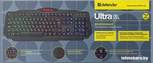 Клавиатура Defender Ultra HB-330L RU фото 5