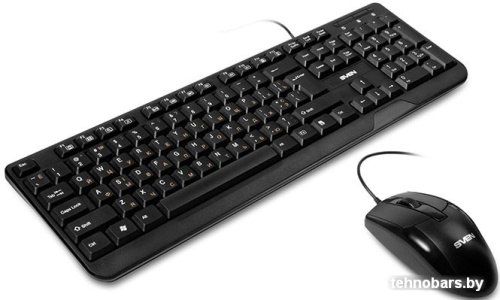 Клавиатура + мышь SVEN KB-S330C (черный) фото 4