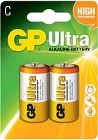 Батарейки GP Ultra Alkaline C 2 шт. [GP14AU]