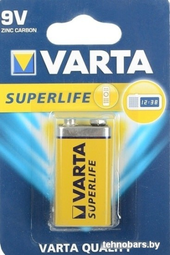 Батарейки Varta Superlife 9V фото 3