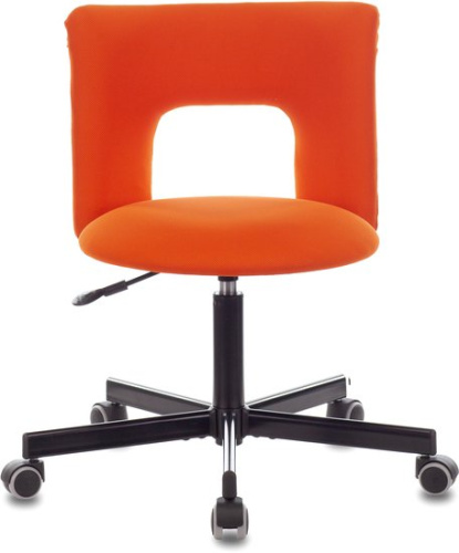 Офисный стул Бюрократ KF-1M 26-29-1 (оранжевый) фото 4