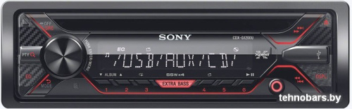CD/MP3-магнитола Sony CDX-G1200U фото 3