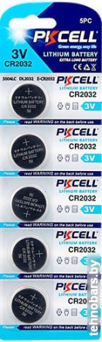 Батарейки PKCELL CR2032 5 шт. фото 3