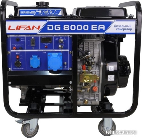 Бензиновый генератор Lifan DG8000EA фото 3