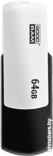 USB Flash GOODRAM UCO2 64GB (черный/белый) фото 3