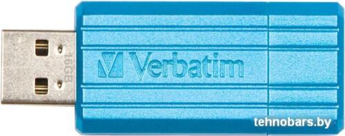 USB Flash Verbatim PinStripe Caribbean Blue 16GB (49068) фото 5