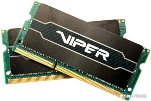 Оперативная память Patriot Viper 2x8GB DDR3 SO-DIMM PC3-12800 (PV316G160LC9SK) фото 4