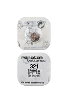 Батарейка (элемент питания) Renata SR616SW 321, 1 штука