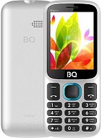 Мобильный телефон BQ-Mobile BQ-2440 Step L+ (белый/голубой)