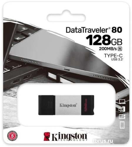 USB Flash Kingston DataTraveler 80 128GB фото 7