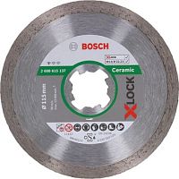 Отрезной диск алмазный Bosch X-LOCK Standard Ceramic 2608615137