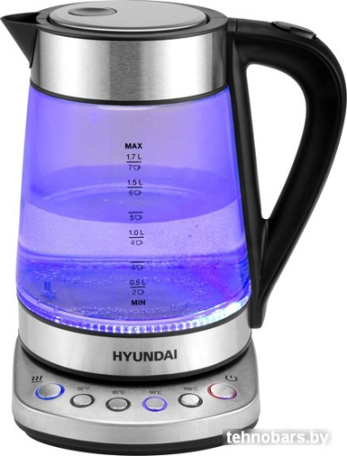 Электрический чайник Hyundai HYK-G3026 фото 3